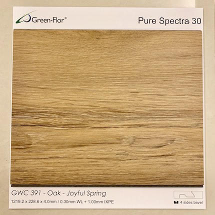 輕鬆又迅速讓我們家煥然一新的富銘Green-Flor Pure Spectra卡扣式地板