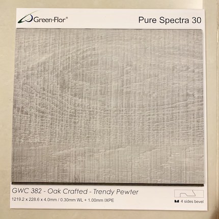 輕鬆又迅速讓我們家煥然一新的富銘Green-Flor Pure Spectra卡扣式地板