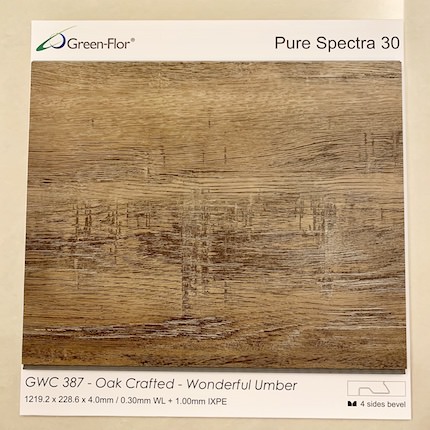 輕鬆又迅速讓我們家煥然一新的富銘Green-Flor Pure Spectra卡扣式地板