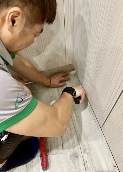 輕鬆又迅速讓我們家煥然一新的富銘Green-Flor Pure Spectra卡扣式地板